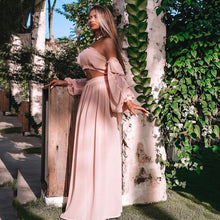 Load image into Gallery viewer, 2021Bikini Set Long Sleeve Beach dress Cover Up Swimsuit Two Piece Swimwear Women&#39;s Tube Top Bathingsuit Bandeau banadores mujer