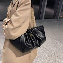 Load image into Gallery viewer, 2022 Big PU Leather Women&#39;s Chain Designer Handbag Luxury Brand Shoulder Side Bag Ladies Fashion Satchel Luxury Hand Bag