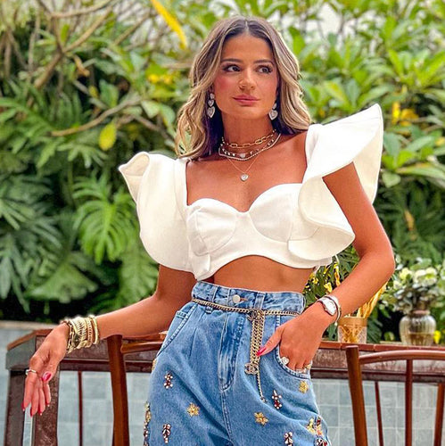 2022 For Summer Sexy Backless Bottoming Cross Halter Knit Corset Top Tank Tops Cropped Casual Party Women's Clothing Tshirt Tees