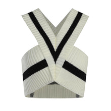 Load image into Gallery viewer, 2022 For Summer Sexy Backless Bottoming Cross Halter Knit Corset Top Tank Tops Cropped Casual Party Women&#39;s Clothing Tshirt Tees