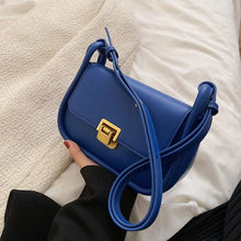 Load image into Gallery viewer, 2022 Luxury Brand Small Leather Crossbody Bags Long Belt Design Female Shoulder Purses and Handbags In Trendy Underarm Bag