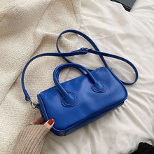 Load image into Gallery viewer, 2022 Luxury Brand Small PU Leather Crossbody Bags with Short Handle Long Belt Design Shoulder Purses and Handbags Kawaii Totes