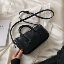 Load image into Gallery viewer, 2022 Luxury Brand Small PU Leather Crossbody Bags with Short Handle Long Belt Design Shoulder Purses and Handbags Kawaii Totes