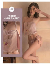 Load image into Gallery viewer, 2022 New Arrival Fashion Sexy Women Nightgown,Hot Sale For ladies for summer,autumn Sleepwears  lingerie set sexy