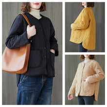 Load image into Gallery viewer, 2022 New Autumn Women Winter Coat Casual Loose Warm Padded Jacket Coat Outwear Solid Overcoats Streetwear Tops Quilted Jacket