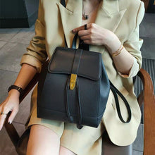 Load image into Gallery viewer, 2022 New Color Matching Portable Shoulder Bag Soft Cowhide Backpack Casual Large-capacity First Layer Genuine Leather Backpack