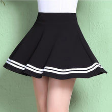 Load image into Gallery viewer, 2022 New High Waist Mini Skirts for Women Fashion Solid All Match Pleated Skirt Spring Sweet Cute Ball Gown Sport Faldas Mujer