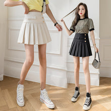 Load image into Gallery viewer, 2022 Pleated Skirt Women Spring Summer New Fashion Korean Version High Waist Slim Skirt A-line Skirt