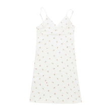 Load image into Gallery viewer, 2022 Pure Retro Printed V-neck Suspender Dress Women&#39;s Summer New Floral Suspender Skirt Women&#39;s Dress