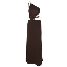 Load image into Gallery viewer, 2022 Sequins Sexy Halter Cutout Gown Elegant Maxi Dress for Women Summer Club Party Outfits Backless Long Dress Vestido