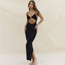 Load image into Gallery viewer, 2022 Sexy Backless Cut Out Elegant Maxi Dress for Women Sleeveless Summer Club Party Gown Dresses Outfits Clothes Vestidos