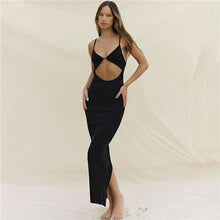 Load image into Gallery viewer, 2022 Sexy Backless Cut Out Elegant Maxi Dress for Women Sleeveless Summer Club Party Gown Dresses Outfits Clothes Vestidos