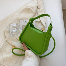Load image into Gallery viewer, 2022 Spring Famous Brand PU Leather Women&#39;s Designer Crossbody Handbag Short Handle Luxury Brand One Shoulder Crossbody Bags