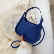 Load image into Gallery viewer, 2022 Spring Famous Brand PU Leather Women&#39;s Designer Crossbody Handbag Short Handle Luxury Brand One Shoulder Crossbody Bags