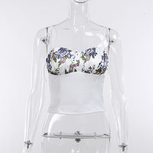 Load image into Gallery viewer, 2022 Summer Chic Splicing Fashion Women&#39;s Clothing Tube Top Knit Bodycon Crop Top Rave Festival Sexy Tops Club Beach Vacation