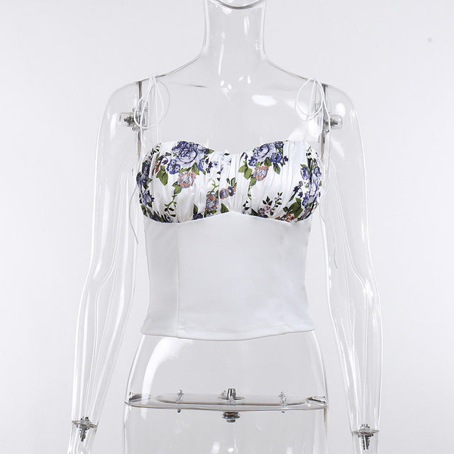 2022 Summer Chic Splicing Fashion Women's Clothing Tube Top Knit Bodycon Crop Top Rave Festival Sexy Tops Club Beach Vacation