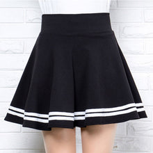 Load image into Gallery viewer, 2022 Summer Fashion Brand Women&#39;s Skirt Elastic Faldas Women&#39;s MIDI Skirt Sexy Girl Mini Casual Pleated Skirt