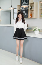 Load image into Gallery viewer, 2022 Summer Fashion Brand Women&#39;s Skirt Elastic Faldas Women&#39;s MIDI Skirt Sexy Girl Mini Casual Pleated Skirt