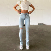 Load image into Gallery viewer, 2022 Summer Fashion Women&#39;s Clothing White Short Sleeves Base Crop Top Shirt Party Rave Festival Sexy Backless Chain Tops Street