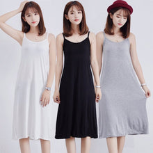 Load image into Gallery viewer, 2022 Summer Sexy Lingerie Sleeveless Spaghetti Strap Nightgowns for Women Loose Sleepwear Homewear Night Dress Nightdress Nighty