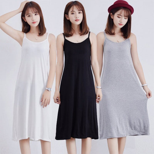 2022 Summer Sexy Lingerie Sleeveless Spaghetti Strap Nightgowns for Women Loose Sleepwear Homewear Night Dress Nightdress Nighty