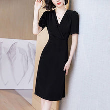 Load image into Gallery viewer, 2022 Summer dress for Women One Piece Office Lady Fashion Elegant Sleeveless Casual Midi Dresses Female Clothes Vestdios