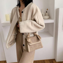 Load image into Gallery viewer, 2022 autumn and winter new style women&#39;s bags fashion casual handbags women&#39;s shoulder bags matte fabric messenger bags