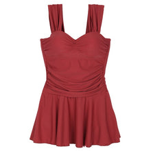 Load image into Gallery viewer, 2023 Korean One Piece Swimsuit Female Women Swimwear Sexy Monokini Summer Solid Bathing Suit Swimming Suits Swimskirt