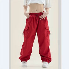Load image into Gallery viewer, 2023 New Women’s Streetwear Cargo Pants y2k Spring Solid Color Women&#39;s pants Wide Leg Trouser Female Casual Joggers Sweatpants