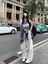 Load image into Gallery viewer, 2023 New Women’s Streetwear Cargo Pants y2k Spring Solid Color Women&#39;s pants Wide Leg Trouser Female Casual Joggers Sweatpants