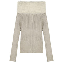 Load image into Gallery viewer, 2023 Winter for Women Korean Style Retro Warm Soft Cashmere Mink Sweater Long-sleeved Slim Knit Pullover Tops