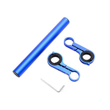 Load image into Gallery viewer, 20CM Carbon Tube Bicycle Handlebar Extender Mount Mountain MTB Bike Cycling Headlight Bracket Lamp Flashlight Holder Accessorie