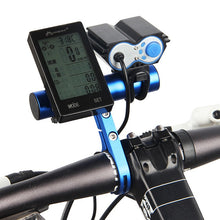 Load image into Gallery viewer, 20CM Carbon Tube Bicycle Handlebar Extender Mount Mountain MTB Bike Cycling Headlight Bracket Lamp Flashlight Holder Accessorie