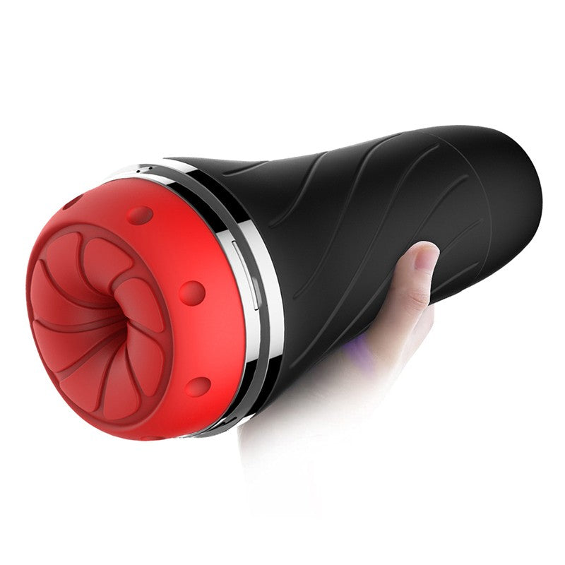 Automatic Male Masturbator Cup Real Vagina Pocket Pusssy Blowjob Machine Vibrator Adult Sexy Toys for Man Mastubators Tool