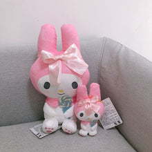 Load image into Gallery viewer, 20cm Lovely Sanrio Series Plush Toys Kuromi Lollipop Little Devil Fade Stuffed Dolls My Melody Pendant Plush Keychain Girl Gifts
