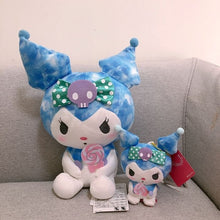 Load image into Gallery viewer, 20cm Lovely Sanrio Series Plush Toys Kuromi Lollipop Little Devil Fade Stuffed Dolls My Melody Pendant Plush Keychain Girl Gifts