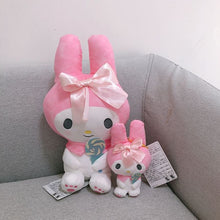 Load image into Gallery viewer, 20cm Lovely Sanrio Series Plush Toys Kuromi Lollipop Little Devil Fade Stuffed Dolls My Melody Pendant Plush Keychain Girl Gifts