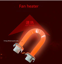 Load image into Gallery viewer, 220V 200W Portable Office Heater Mini Electric Heater Electric Home Heater Fan Handy Air Warmer Silent Home Office Handy Heater