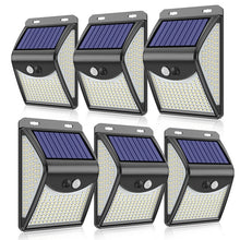 Load image into Gallery viewer, 222 LED Solar Light Outdoor  4 Modes Motion Sensor PIR Wall Light Waterproof Solar Lamp Solar Powered Sunlight Garden Decoration