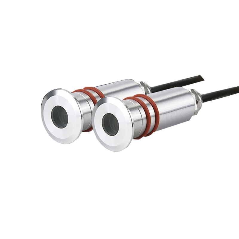 22mm Mini LED Patio Lamp Light DC12V forGarden Building Hall Hotell Villa Deck Footstep Recessed into Ground/Wall stainless 304