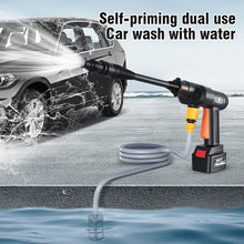 Load image into Gallery viewer, 25V 30000mah Cordless High Pressure Car Washer Rechargeable Car Cleaner Wash Gun Adjustable Nozzle Auto Spray Washing Machine