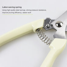 Load image into Gallery viewer, 2PCS/1Set Garden pruning shears Pruner Tree Cutter Gardening Pruning Shear Scissor Stainless Steel Cutting Home Tools Anti-slip
