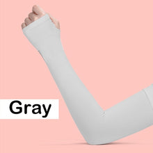 Load image into Gallery viewer, 2Pcs Arm Sleeves Warmers Sports Sleeve Sun UV Protection Hand Cover Cooling Warmer Running Fishing Cycling Ski mangas para brazo