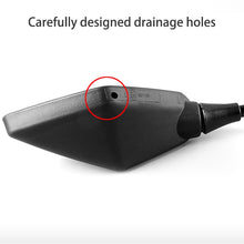 Load image into Gallery viewer, 2Pcs/Pair Motorcycle Rearview Mirror Scooter E-Bike Rear View Mirrors Back Side Convex Mirror 8mm 10mm Carbon Fiber