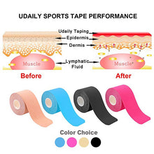 Load image into Gallery viewer, 2Size Kinesiology Tape Athletic Tape Sport Recovery Tape Strapping Gym Fitness Tennis Running Knee Muscle Protector Scissor