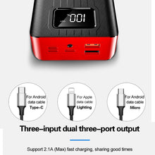 Load image into Gallery viewer, 2USB LED Power Bank 30000mAh Portable Charging Poverbank Pack Charge External Battery Powerbank For iPhone Xiaomi Samsung Huawei