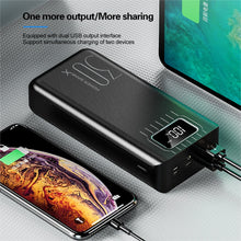 Load image into Gallery viewer, 2USB LED Power Bank 30000mAh Portable Charging Poverbank Pack Charge External Battery Powerbank For iPhone Xiaomi Samsung Huawei