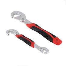 Load image into Gallery viewer, 2pcs Adjustable Pipe Wrenches Universal Wrench Set Hand Tools Wrench Spanner Sets Key Set Ratchet Wrench Spanner Sets