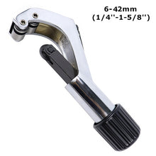 Load image into Gallery viewer, 3-28mm/6-42mm Pipe Cutter Manual Tube Cutter For Copper Aluminum Tube Hobbing Cutting Shear With Spare Blade Hand Tools