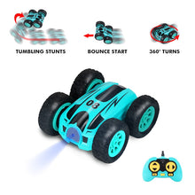 Load image into Gallery viewer, 3.7 inch RC Car 2.4G 4CH Double-sided bounce Drift Stunt Car Rock Crawler Roll Car 360 Degree Flip Remote Control Cars Kids Toys